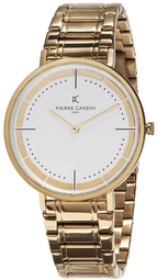 Pierre Cardin Herreur Cbv.1038 Belleville Park Sølvfarvet/gul