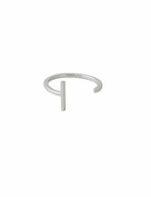 Ring A-z Silver Design Letters Silver