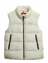 Sports Puffer Gilet Superdry Cream