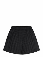 Relaxed Boxer Cotton Shorts Weekday Black