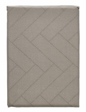 Tablecloth 140x270 Tiles Damask Taupe Södahl Brown