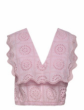 Broderie Anglaise Ganni Pink