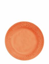 Confetti Pasta Plate W/relief 1 Pcs Giftbox Aida Orange