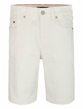 Modern Straight Short White Tommy Hilfiger White
