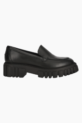 Page Loafer D - Black Leather - Clarks - Sort 39 1/2