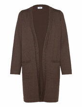 Kilasz Ls Open Cardigan Saint Tropez Brown