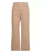 Cropped Straight Leg Trousers Hope Brown