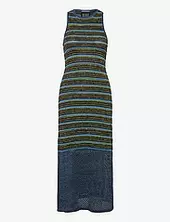 Sequin Stripe Knitted Dress Scotch & Soda Black