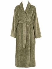 Cornflocker Fleece Robe Long Missya Green