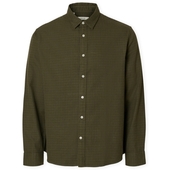 Skjorter M. Lange ærmer Selected Noos Regnoah Shirt - Forest Green
