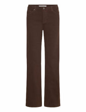 Srema Willa Midwaist Wide Jeans Soft Rebels Brown