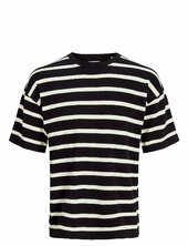 Jjeemil Knit Tee Ss Ln Jack & J S Black