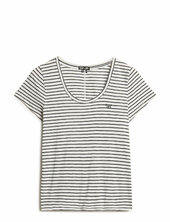 Scoop Neck Tee Superdry White