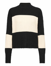 Objbright L/s Knit Pullover Pb14 Object Black