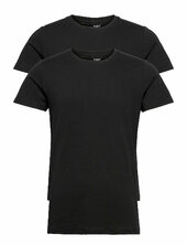 Rt Organic Cotton 2-pack Tee Resteröds Black