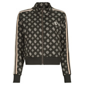 Sweatshirts Guess Peony Taped Fullzip Sweatshirt