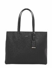 Ck Must Medium Shopper_mono Calvin Klein Black