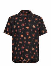 S/s Print Shirt Superdry Black