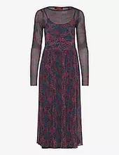 Dresses Knitted Esprit Casual Blue