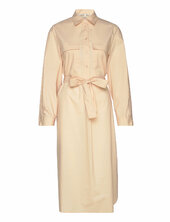 Aluline Shirt Dress Second Female Cream