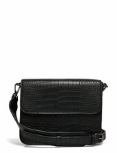 Cayman Shiny Strap Bag Hvisk Black