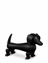 Dog Medium Dark Stained Oak Kay Bojesen Black