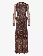 Slkerrie Arine Dress Soaked In Luxury Brown