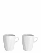 Krus Plissé 2 Stk. Pillivuyt White