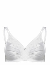 Glitter,soft Bra White Abecita White