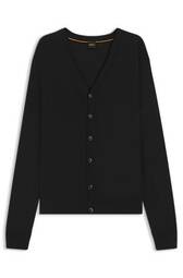 Regular Fit Cardigan I En Uldblanding