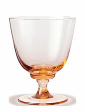 Flow Glass On Foot 35 Cl Champagne Holmegaard Pink