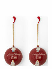 Papier Maché Christmas Tree Ornament Lexington Home Red