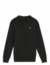 Cotton Crew Neck Jumper Lyle & Scott Black