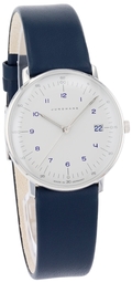 Junghans Dameur 47/4556.02 Max Bill Ladies Hvid/læder Ø32.7 Mm