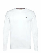 Shield Logo Ls T-shirt Gant White