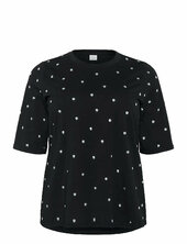 Kchelena T-shirt Kaffe Curve Black