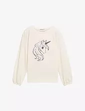 Special Artwork Longsleeve Tom Tailor Cream