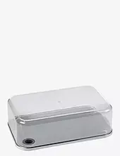 Osteklokke Modula Klar Mepal Grey
