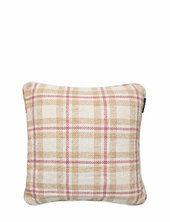 Checked Organic Heavy Cotton Pillow Cover Lexington Home Beige
