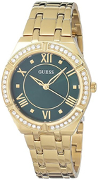 Guess Dameur Gw0033l8 Grøn/gul Guldtonet Stål Ø36 Mm