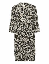 Kahera Amber Dress Printed Kaffe Black