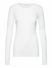 Thyra L/s Cotton Top Drop Needle Go Gai+lisva White