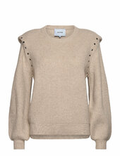 Mskatharina Knit Pullover Minus Beige