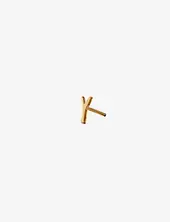 Earring Studs Archetypes, A-z Design Letters Gold
