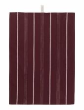 Rosendahl Textiles Beta Teatowel 50x70 Cm Burgundy Rosendahl Red