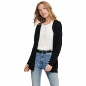 Cardigans Only Lesly Open Knitted Cardigan - Black