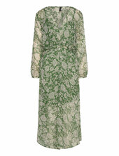 Midi Printed Dress Mango Green