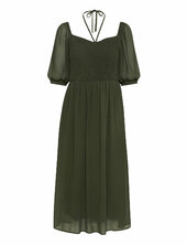 Kale Dress Kaffe Khaki