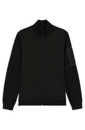 Thermoregulating Hybrid Jacket With Zipped Sleeve Pocket