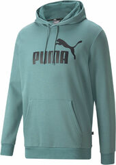 Puma Essentials Big Logo Hættetrøje Herrer Tøj Blå S